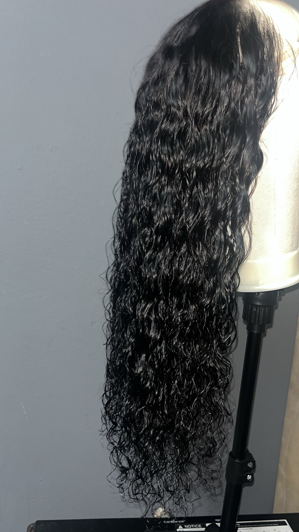 Water weave 200% density HD lace