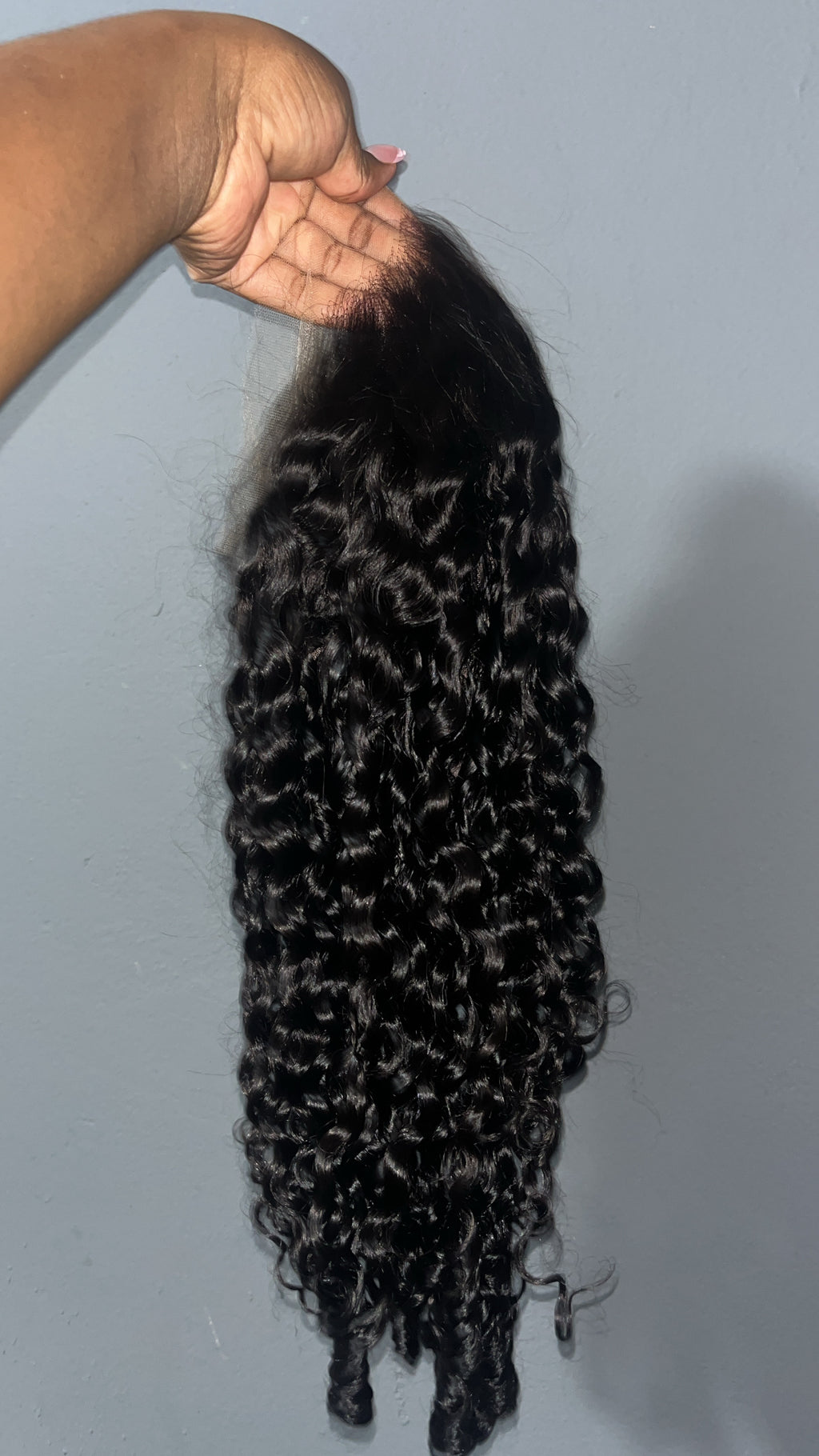 Burmese curls 200% density HD lace