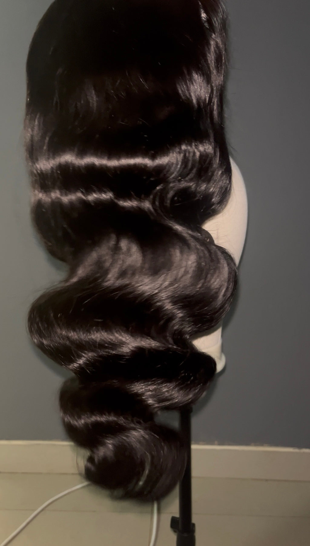 Natural Black Body Wave HD lace